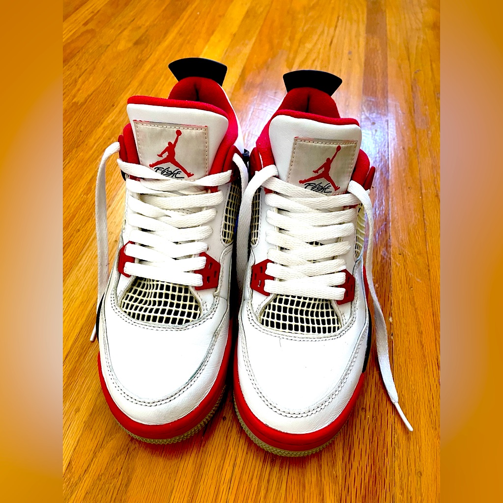 Air Jordan 4 Retro Og Ps Fire Red